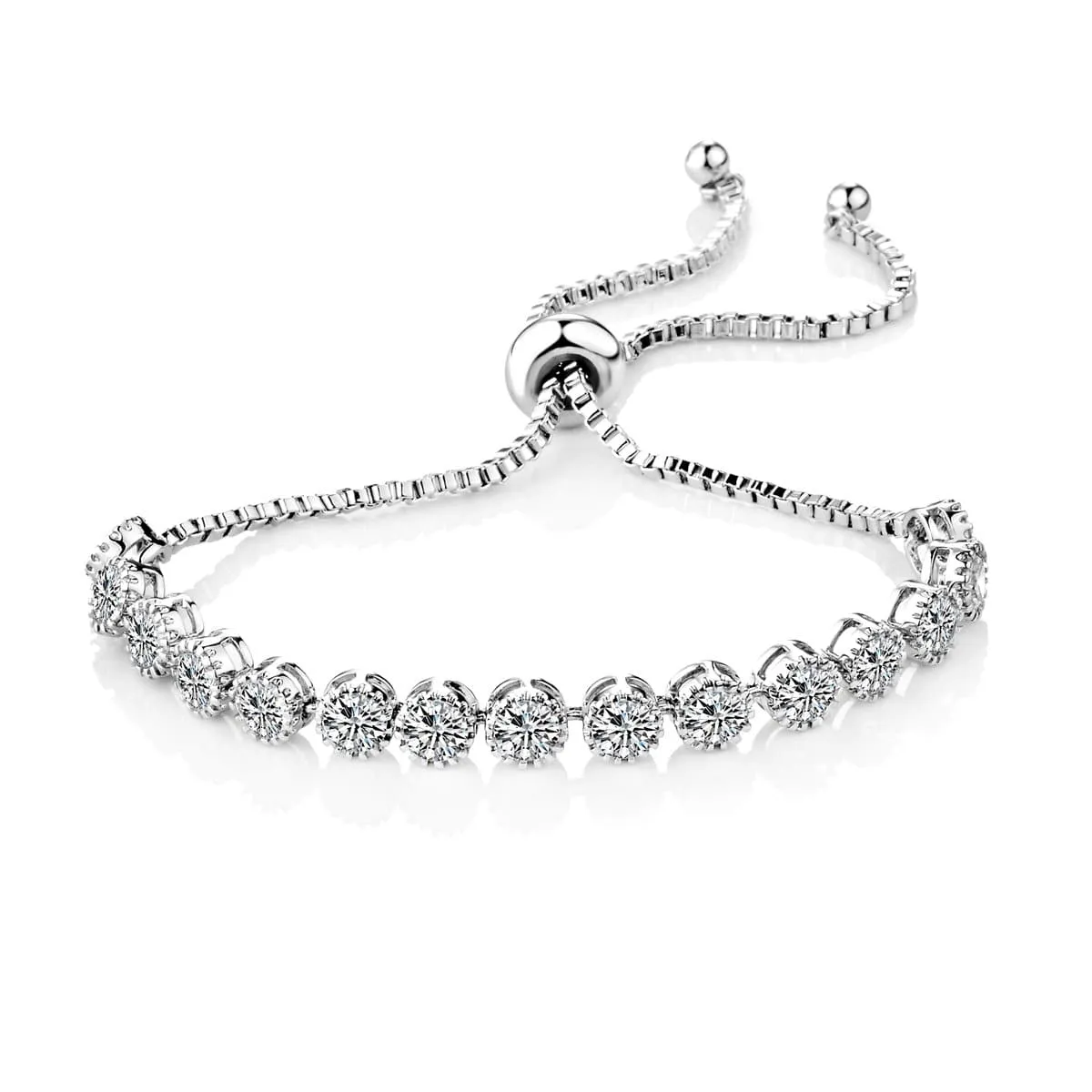 Crystal Friendship Quote Bracelet with Zircondia® Crystals