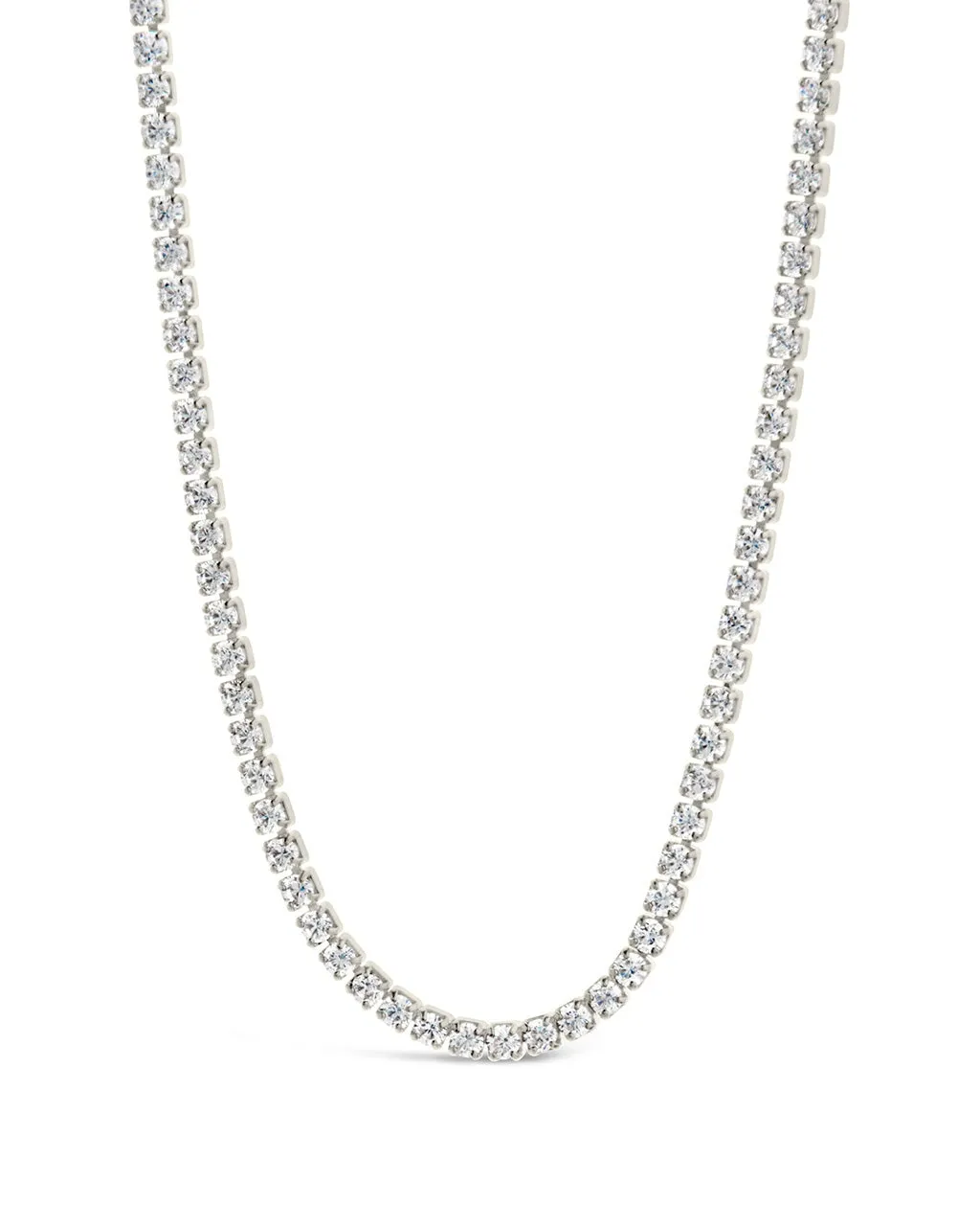 Dani Chain & CZ Tennis Necklace