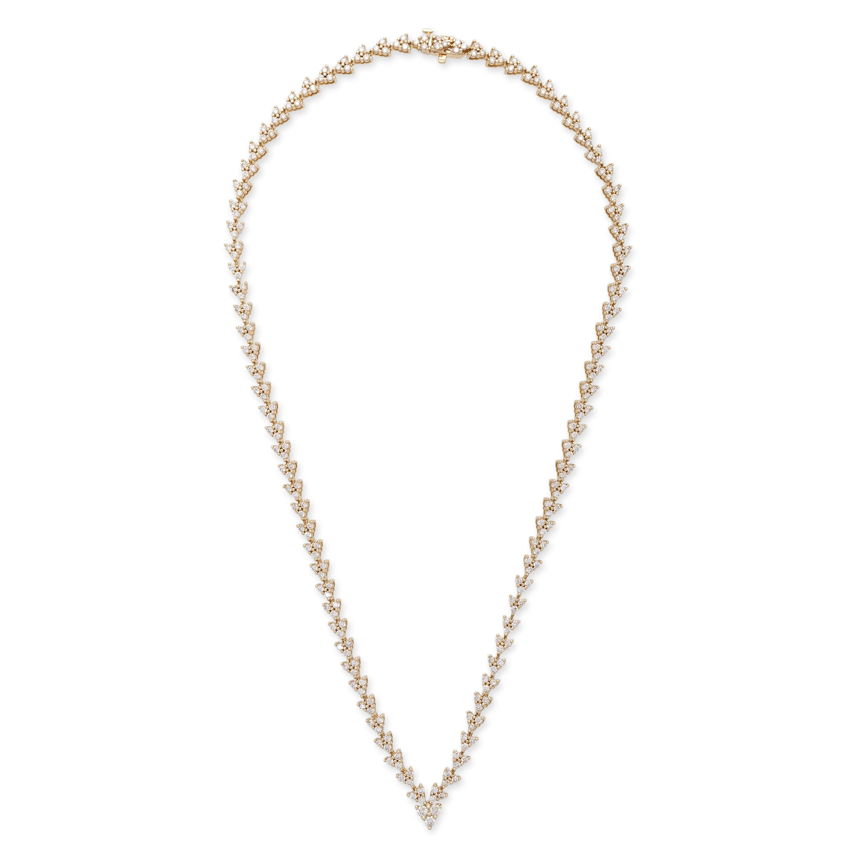 DIAMOND LIZETTE V NECKLACE