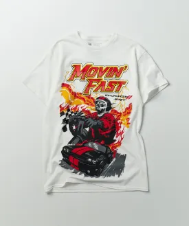 Dodge Moving Fast Tee - White