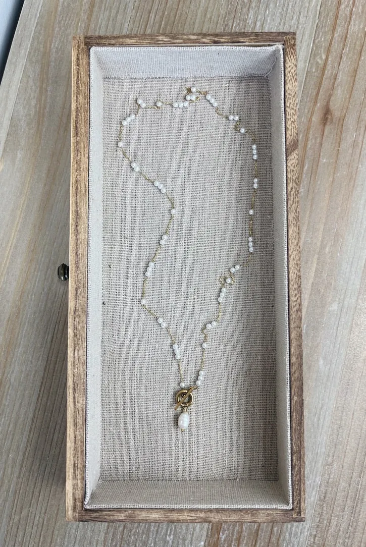 Drops Of Jupiter Pearl Necklace