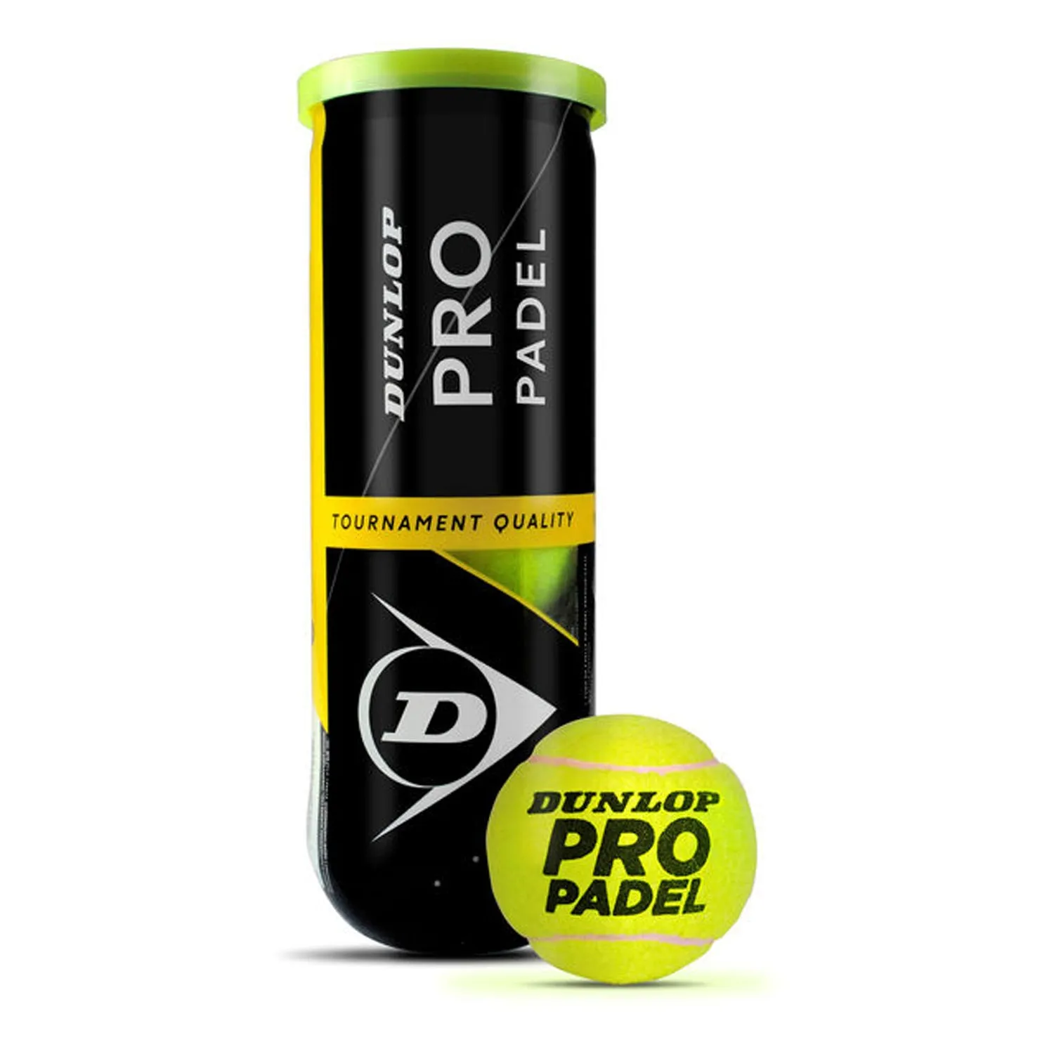 Dunlop Pro Padel Tournament Quality Balls Carton (24 Cans)