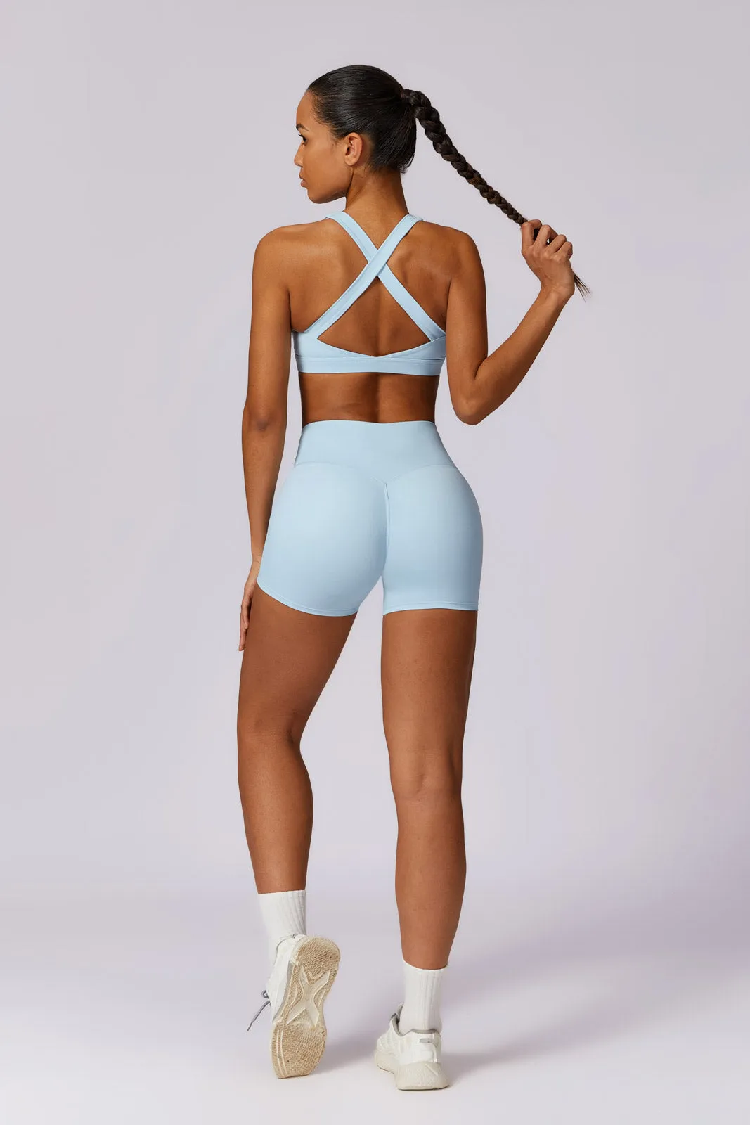 Flex Shorts - Ice Blue