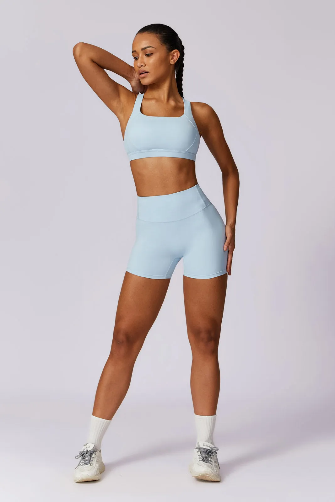 Flex Shorts - Ice Blue