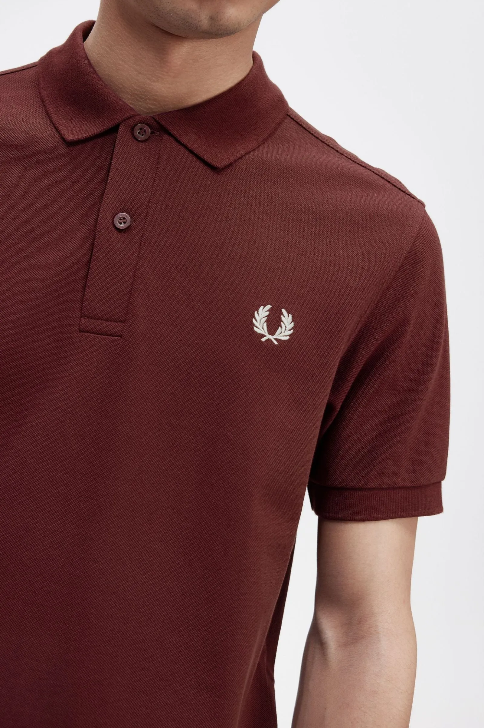 Fred Perry Polo Oxblood / Ecru