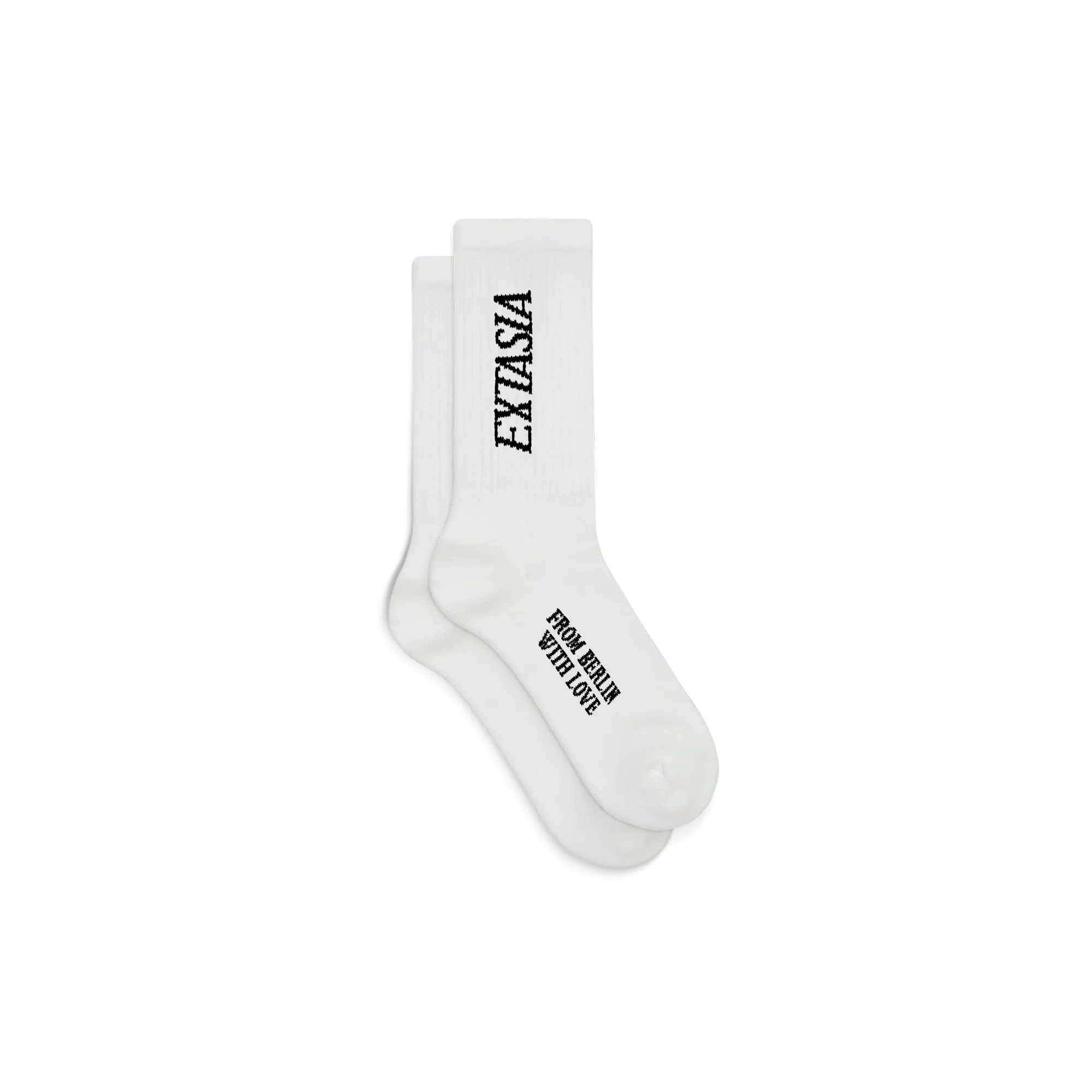 GLAM TENNIS SOCKS - WHITE