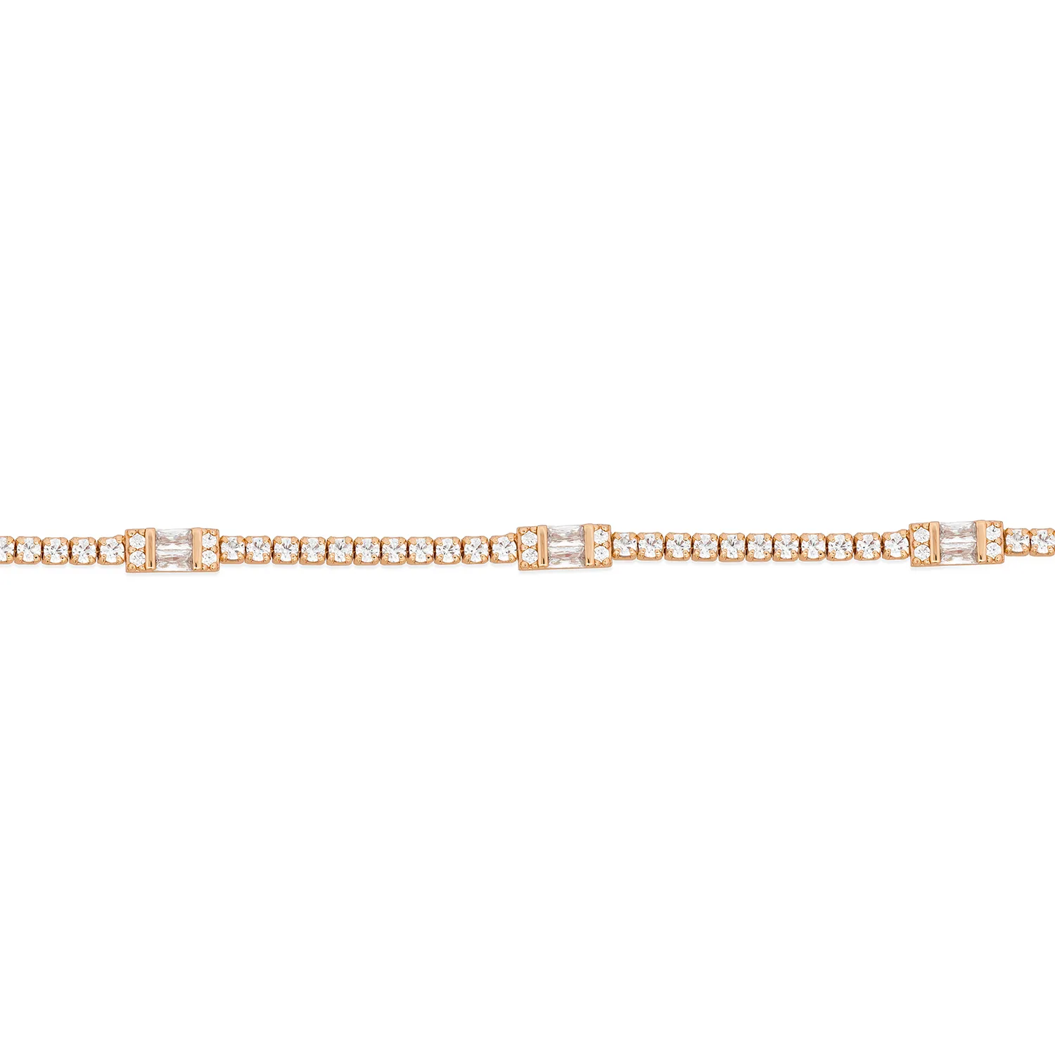 Gold Claribelle Tennis Bracelet