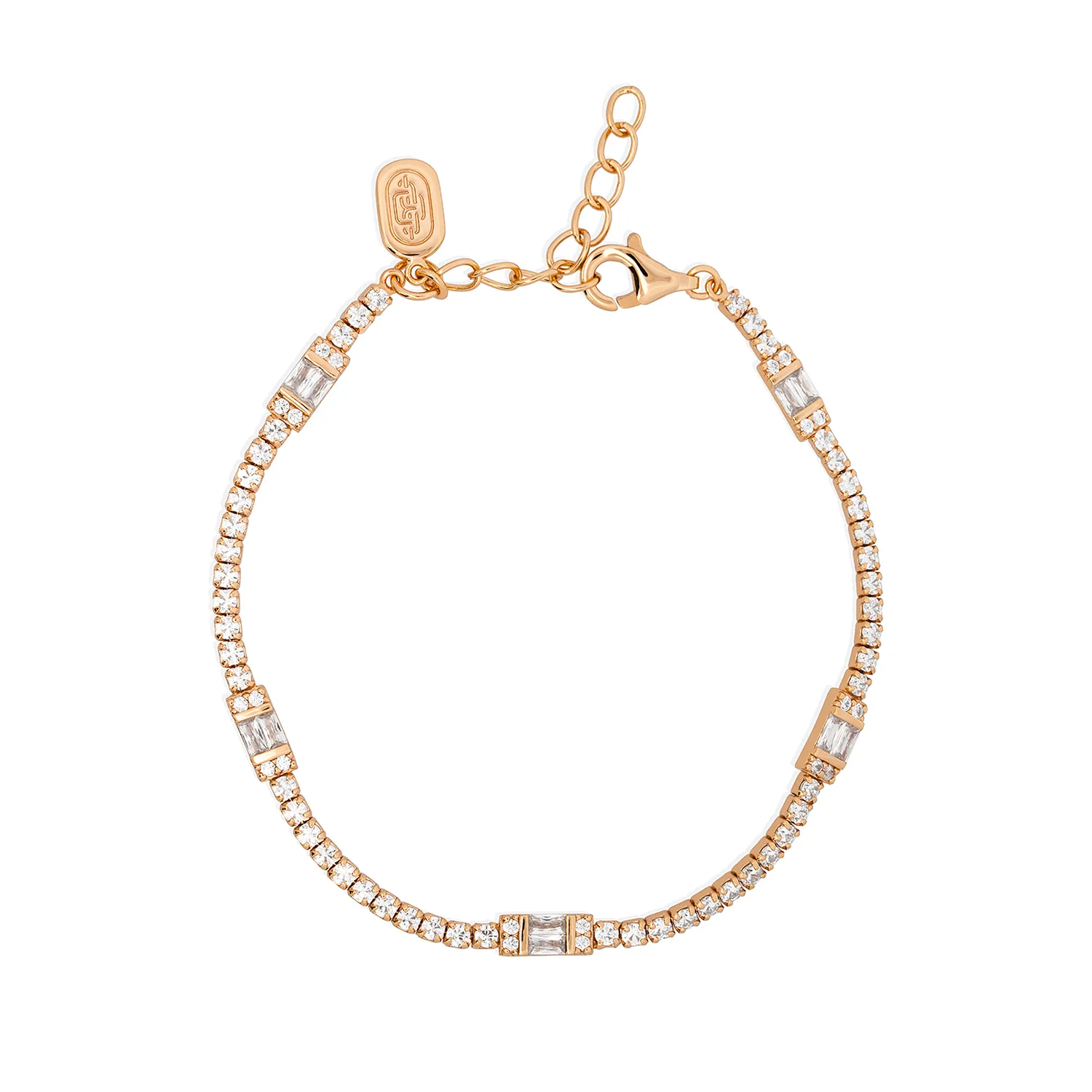 Gold Claribelle Tennis Bracelet