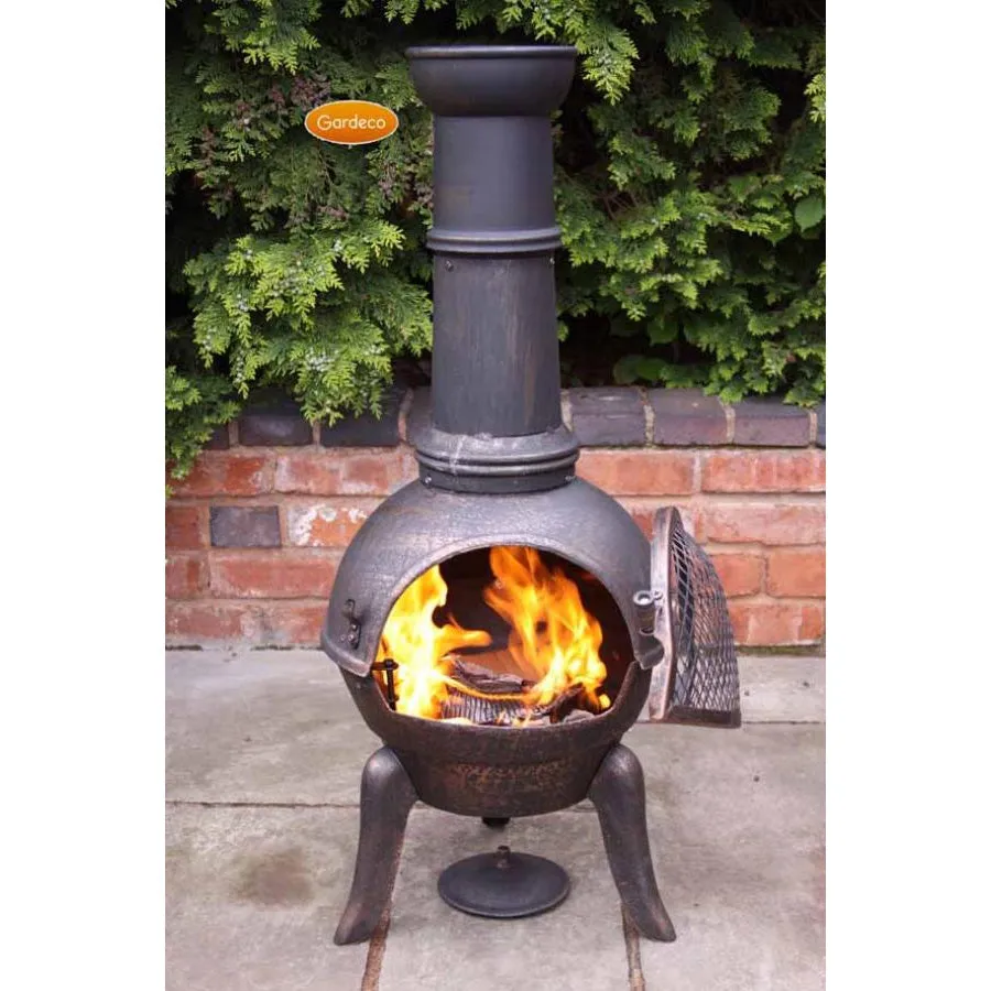 Granada Large Cast Iron Chiminea