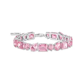 Heritage Glam Pink Tennis Bracelet