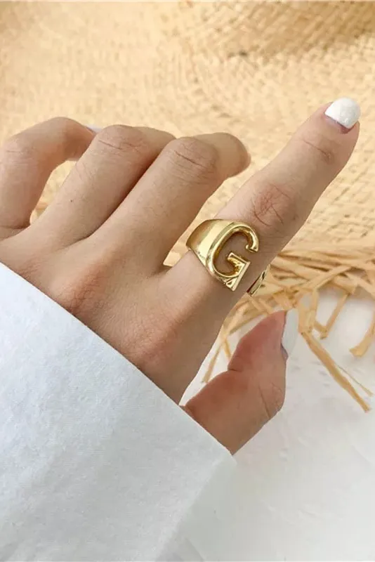 Initial Cuff Ring