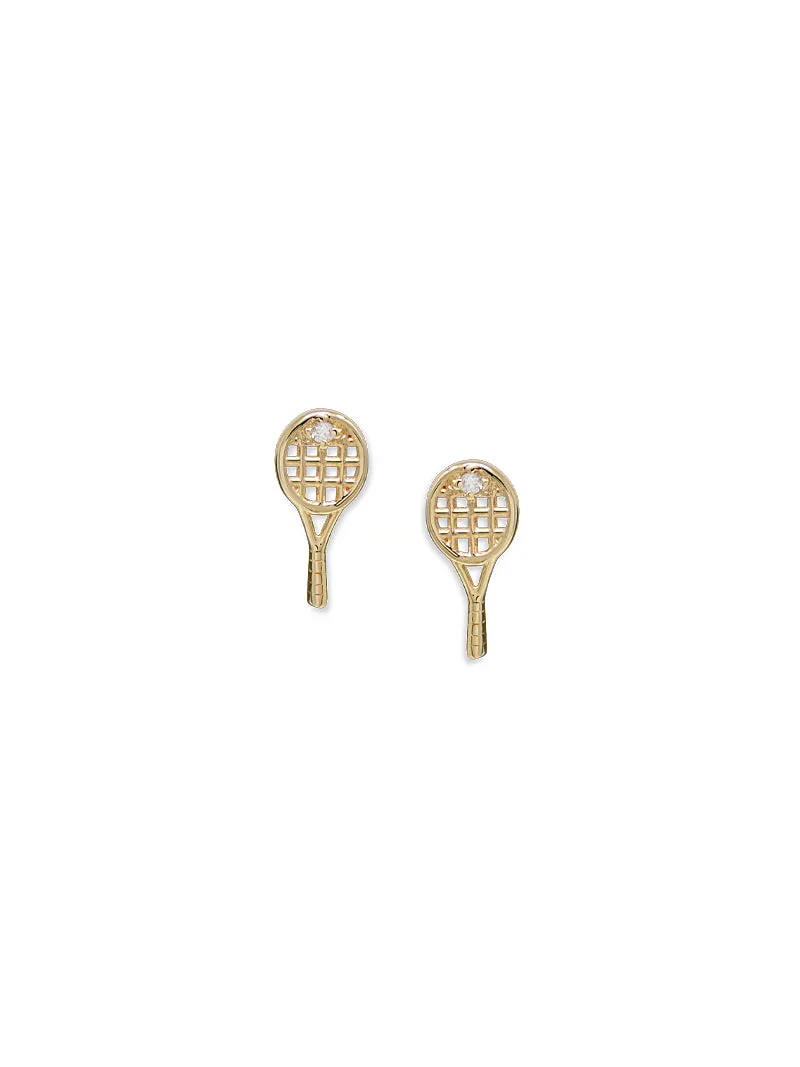 Love Letter Kelly Tennis Racket Studs