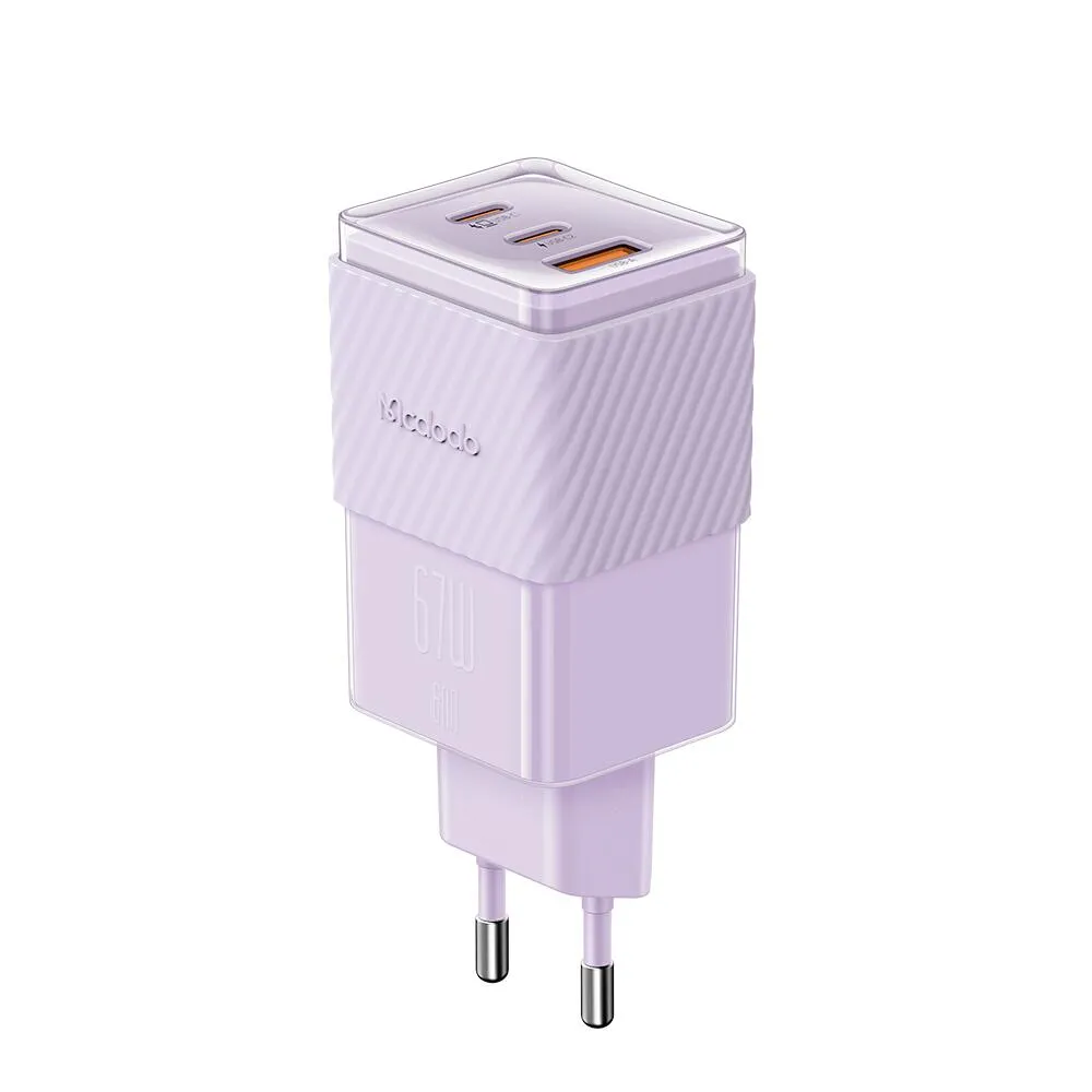 Mcdodo Dichromatic Series GaN 5 Mini Charger 67W US/UK/EU Plug