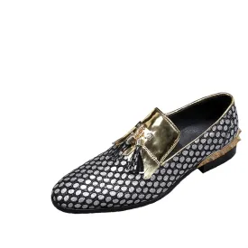 Mens 3CM Slip On Oxford Shoes