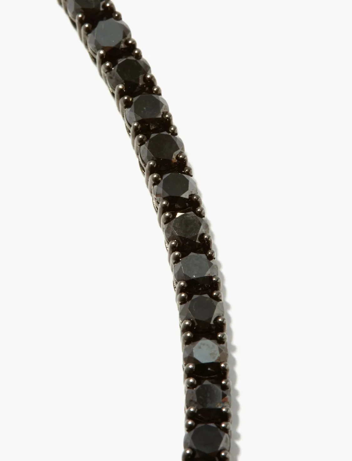 MEN'S BLACK DIAMOND TENNIS BRACELET