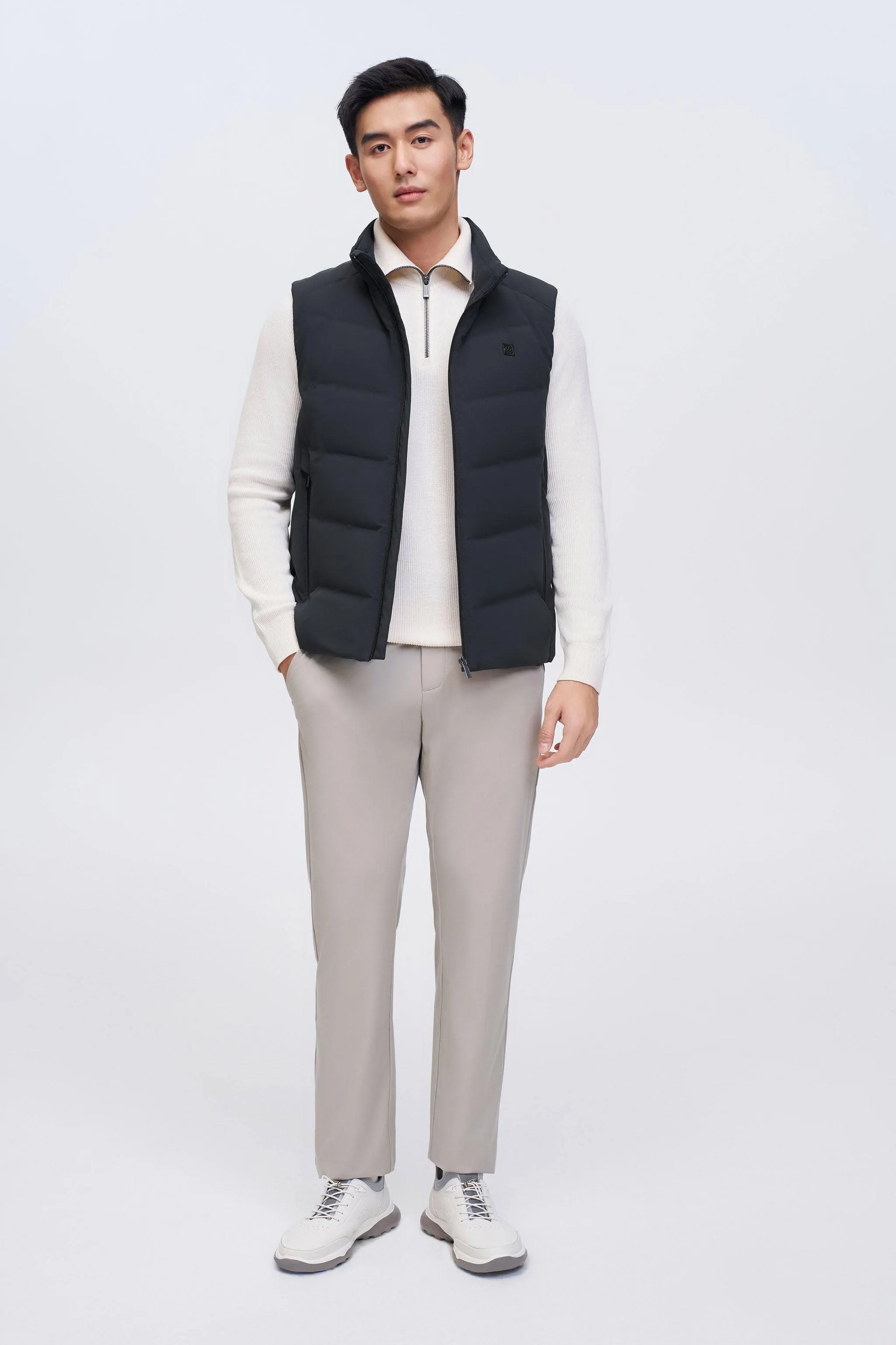 Men's Goose Down Smart Casual Gilet