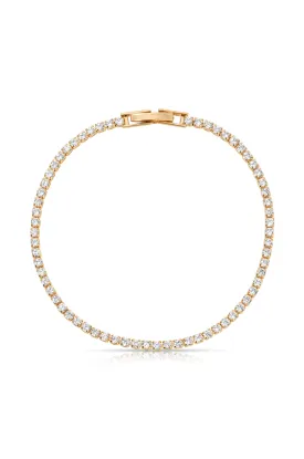 Minimalist Crystal Tennis Bracelet