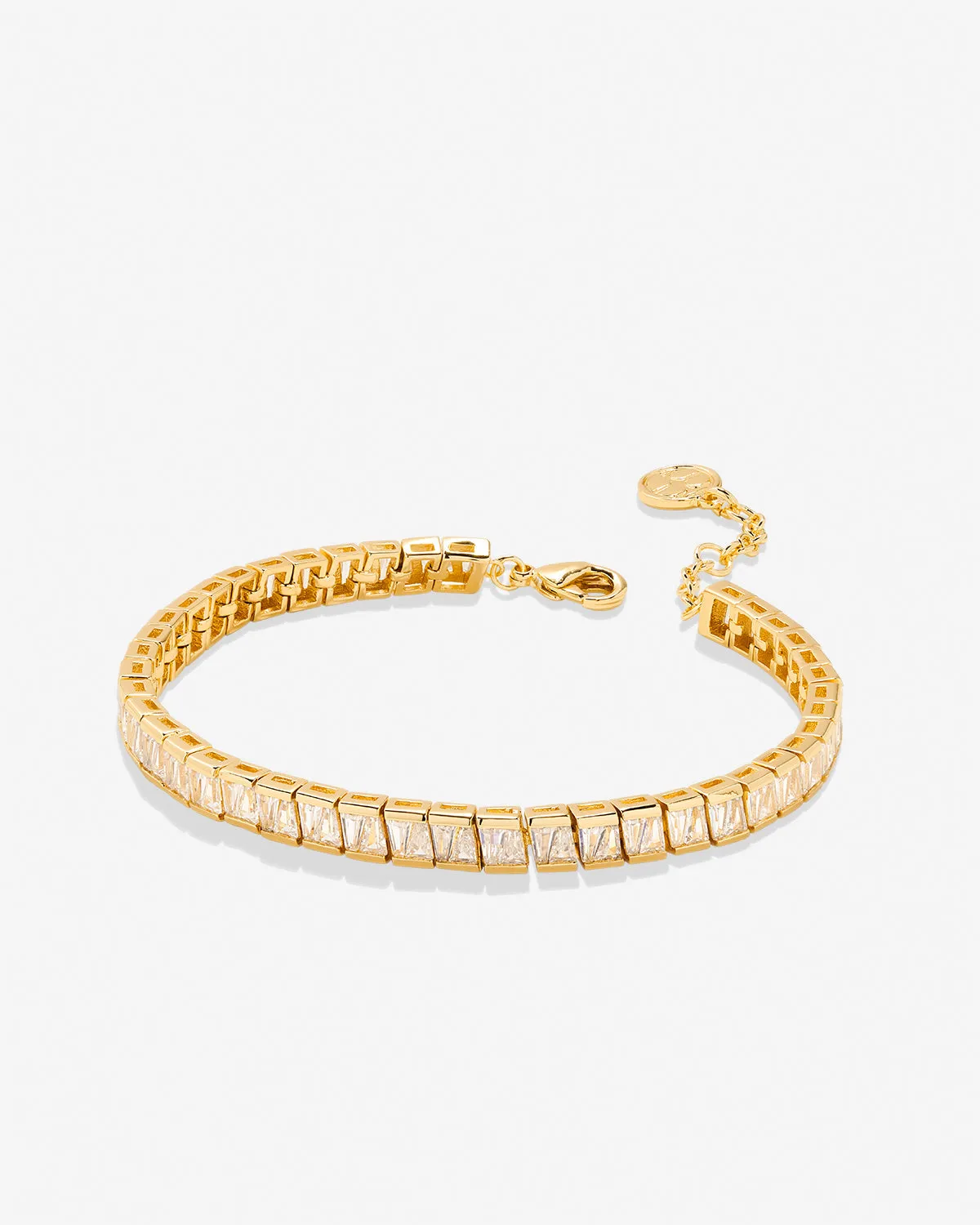 Mom Baguette Tennis Bracelet