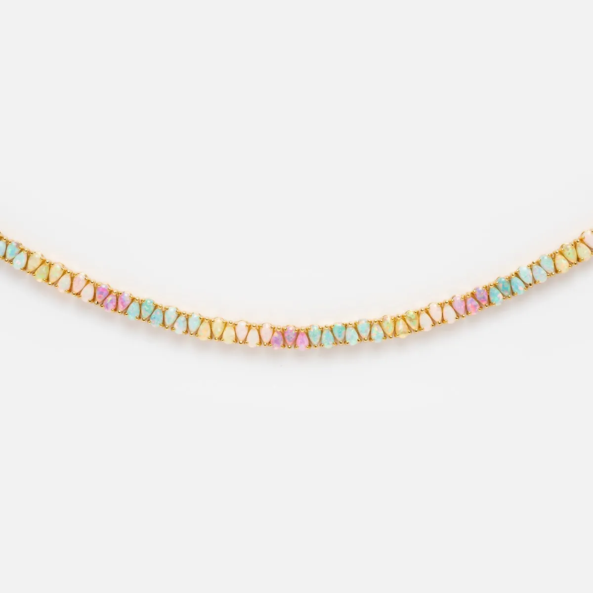 Opal Dancing Dreams Tennis Necklace