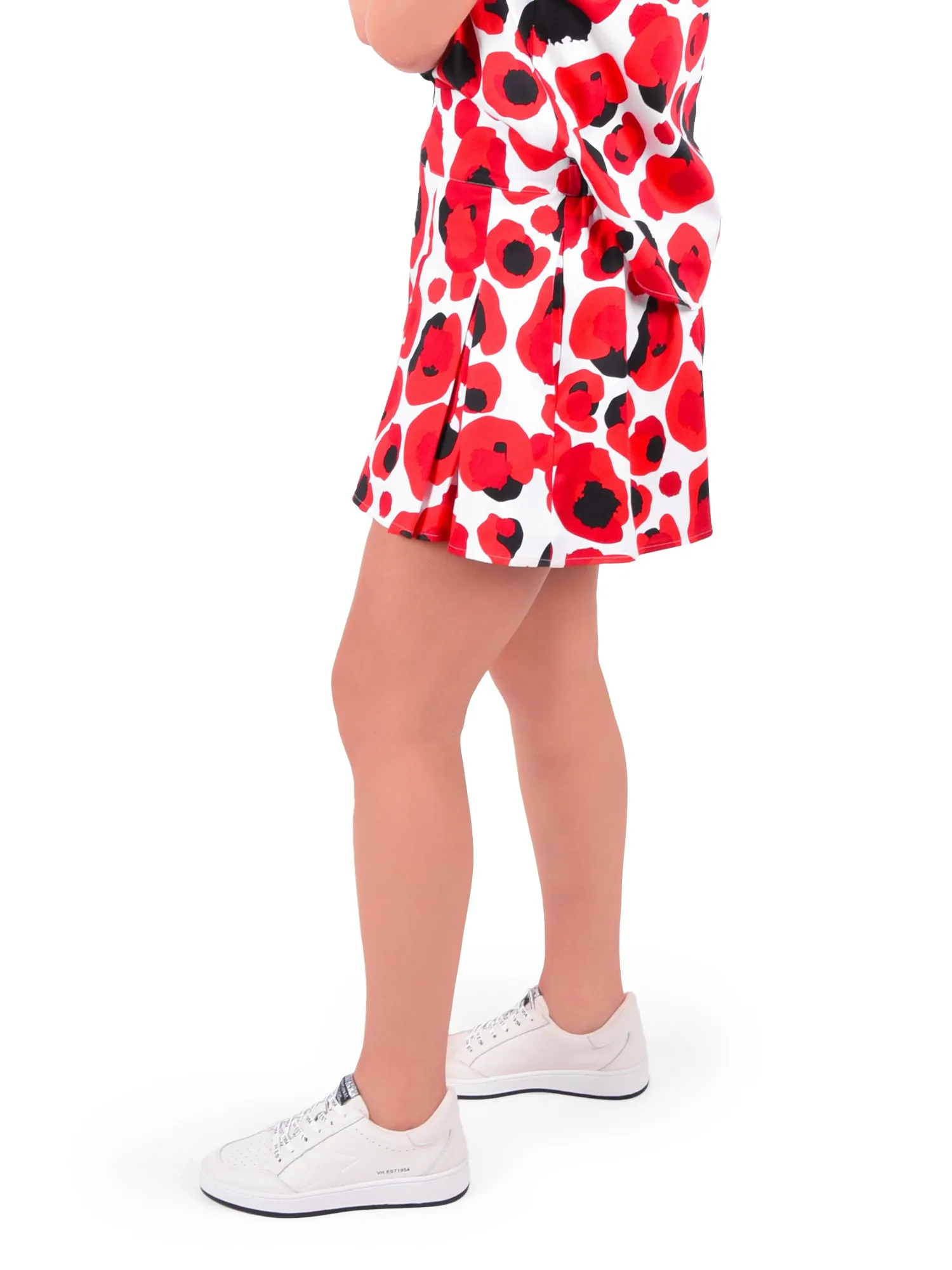 Party Short - Red Collegiate Cheetah