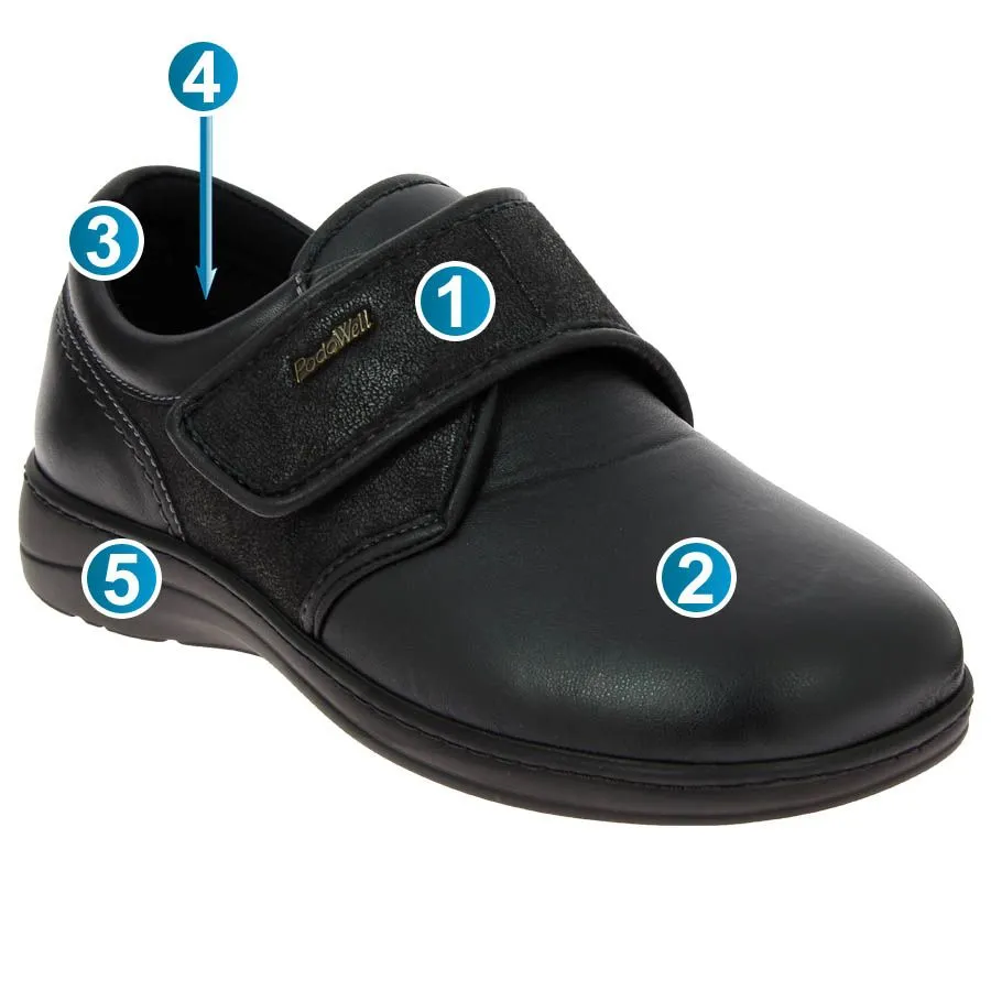 Patrouille - Wide Orthopedic Dress Shoe