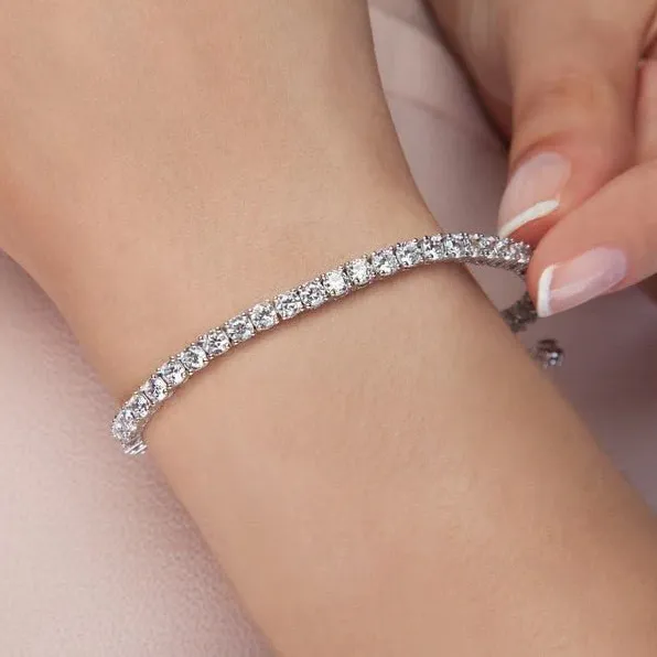 Petite Glamour 5 Carat Tennis Bracelet