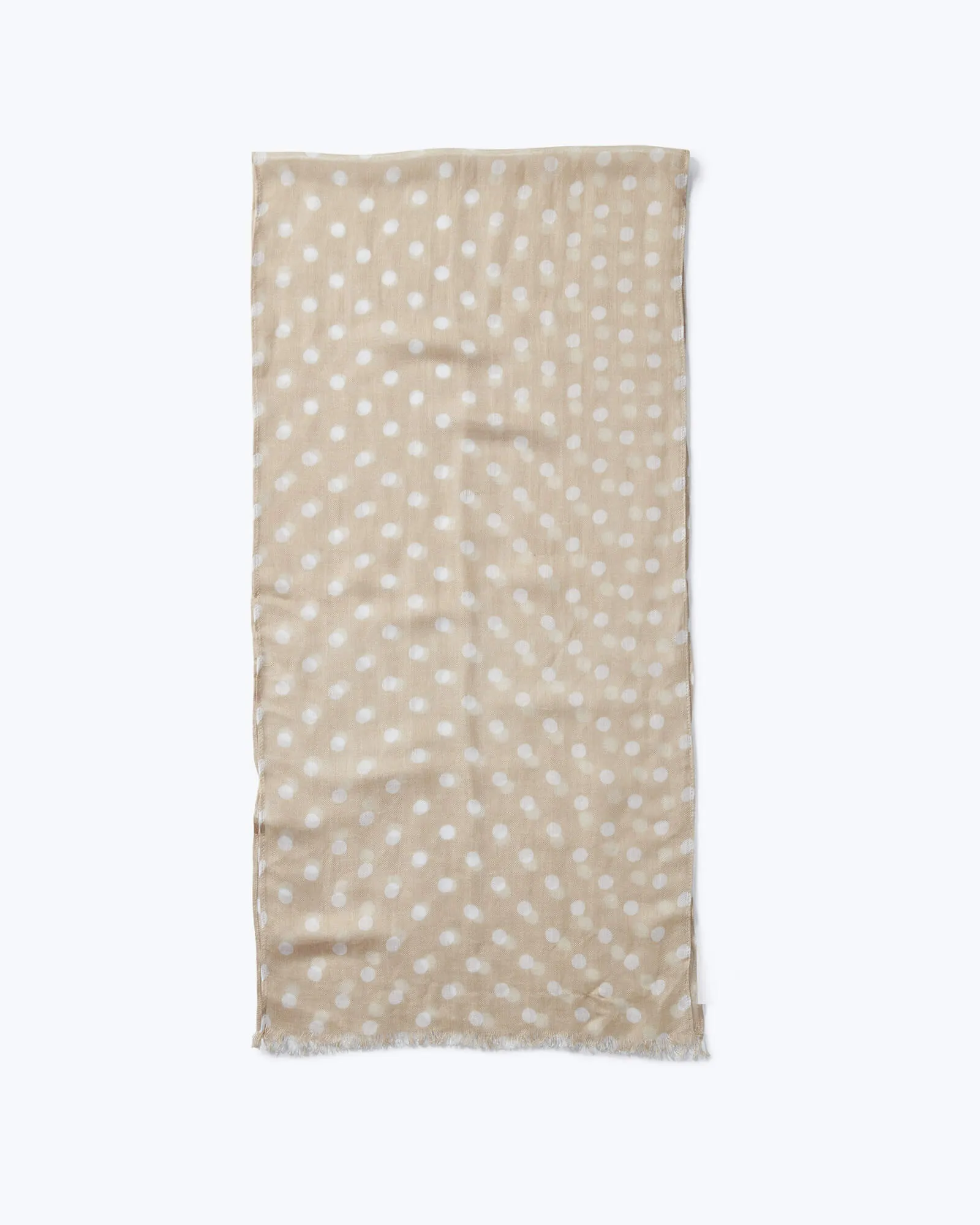 Polka-Dot Lightweight Scarf