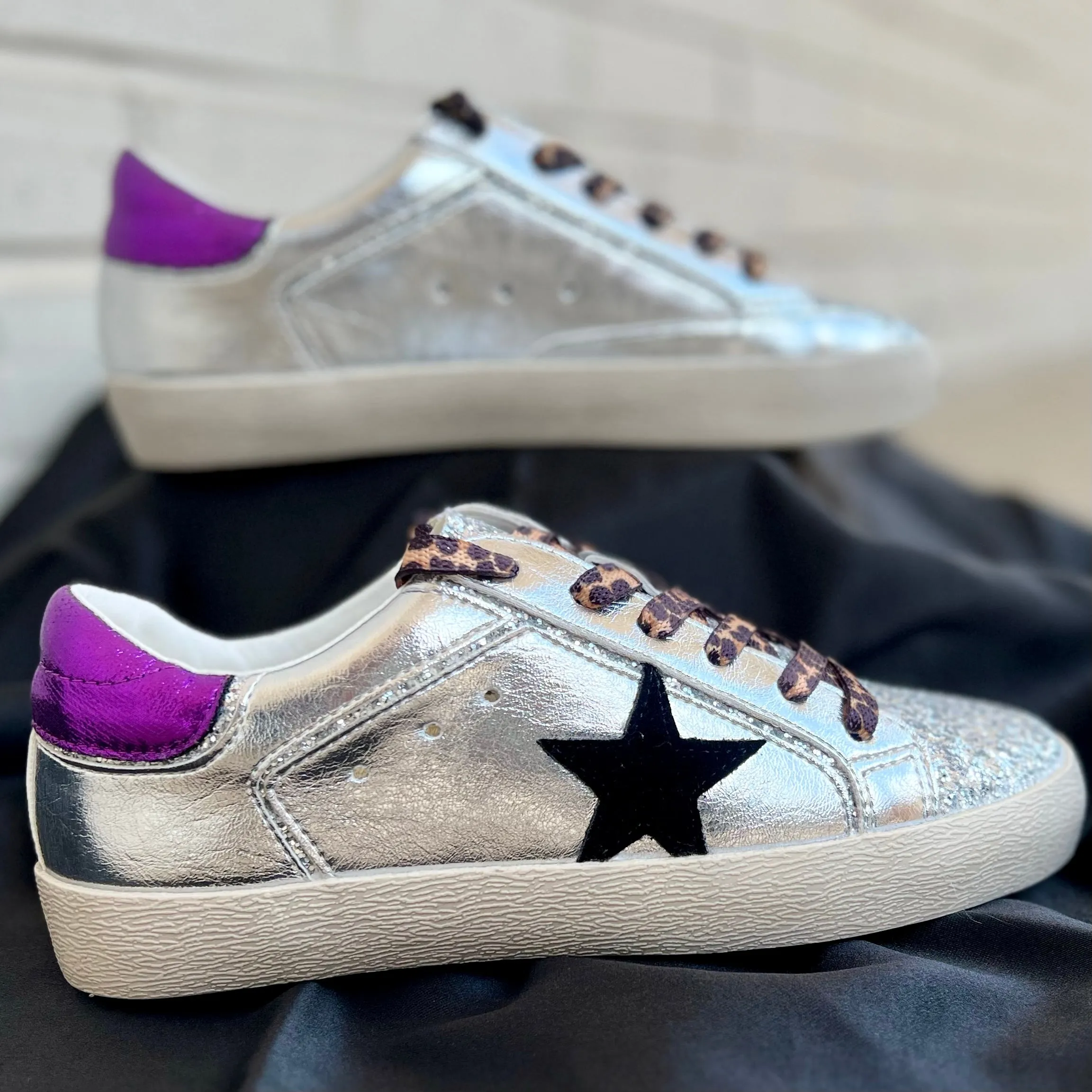 Purple Paula Sneaker