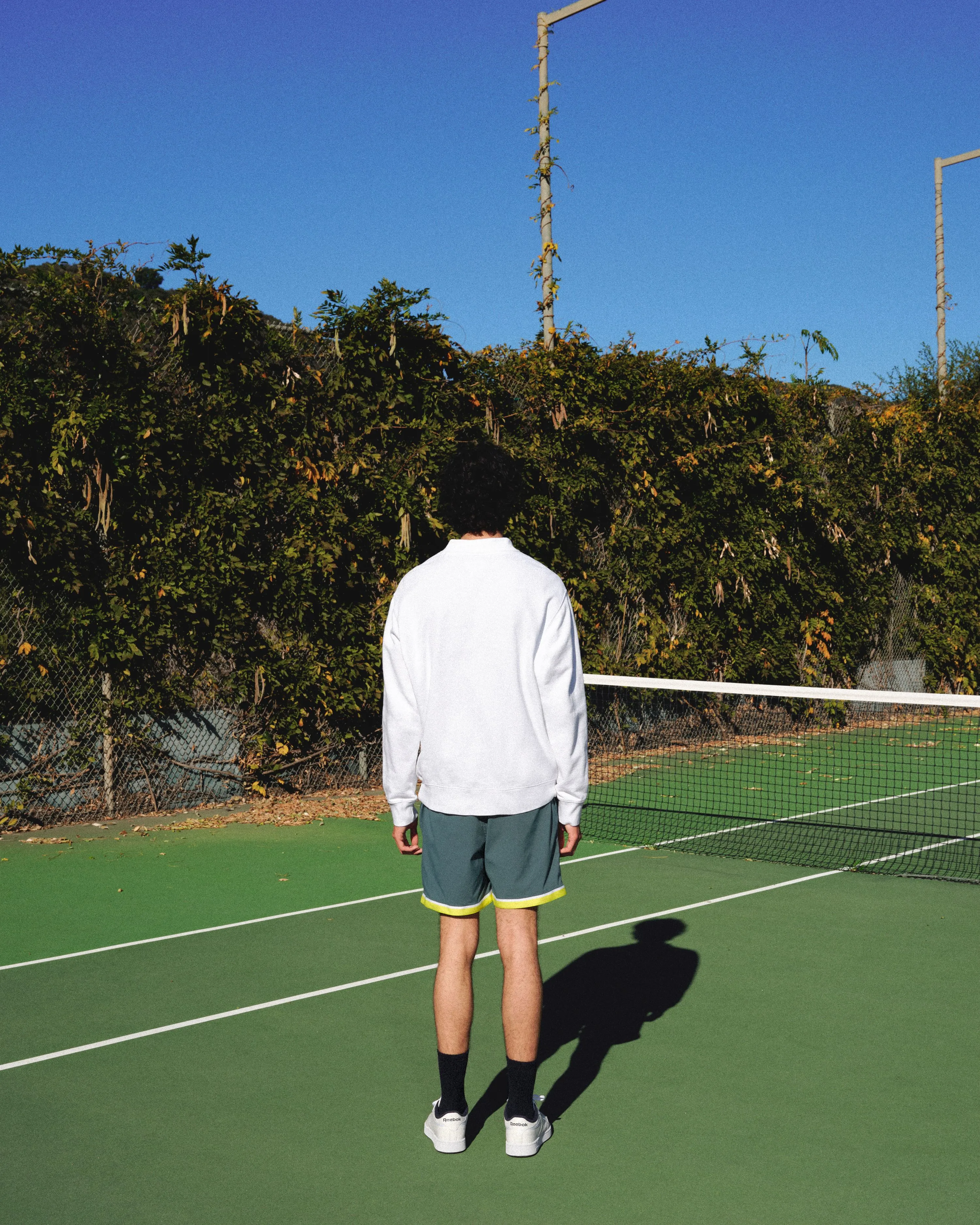 Racquet Club Collared Sweatshirt, Relaxed Fit