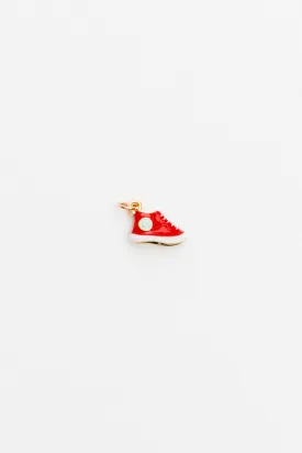 Red Tennis Shoe Charm