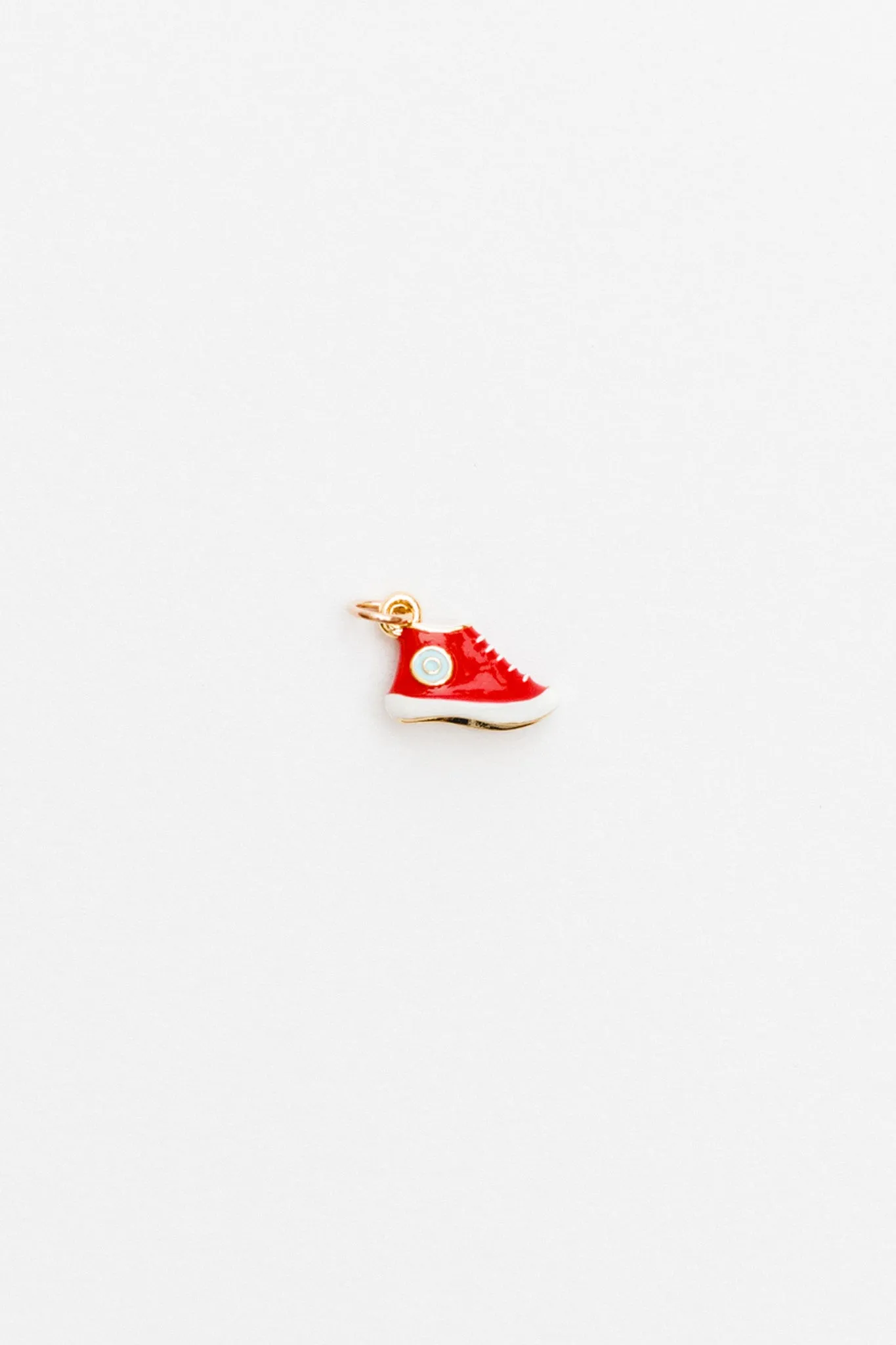 Red Tennis Shoe Charm