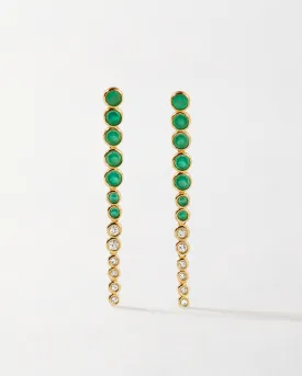 Serena Tennis Drop Earrings