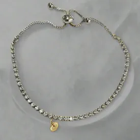 Sparkling Slider Tennis Bracelet