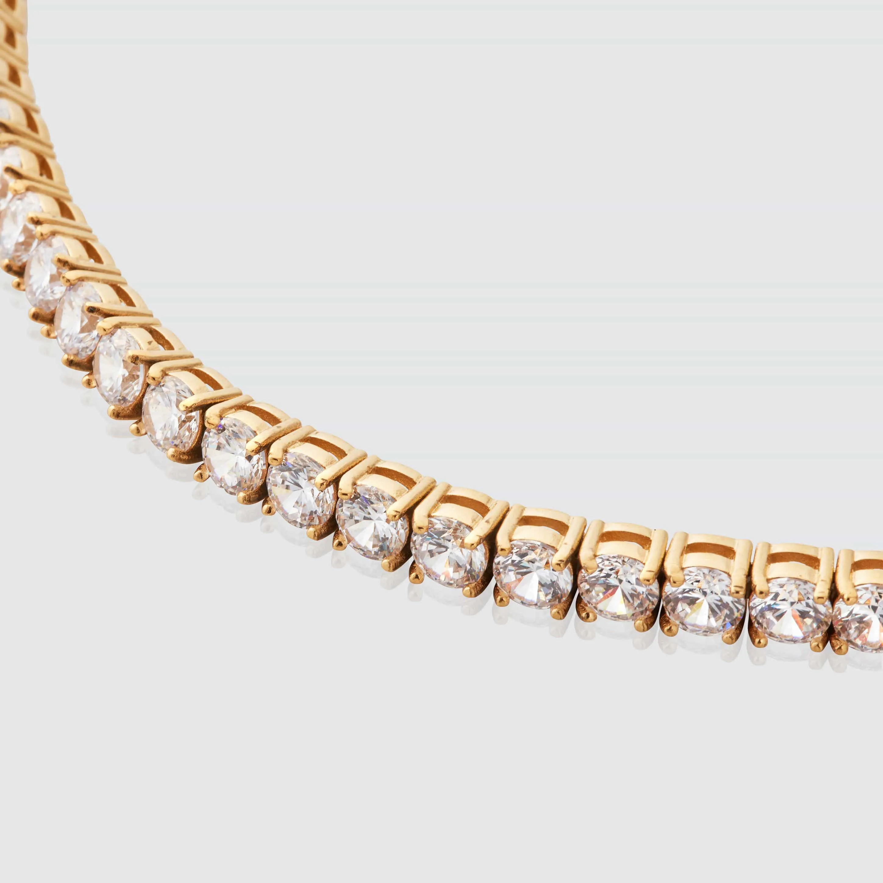 Tennis Chain (Gold) 5mm