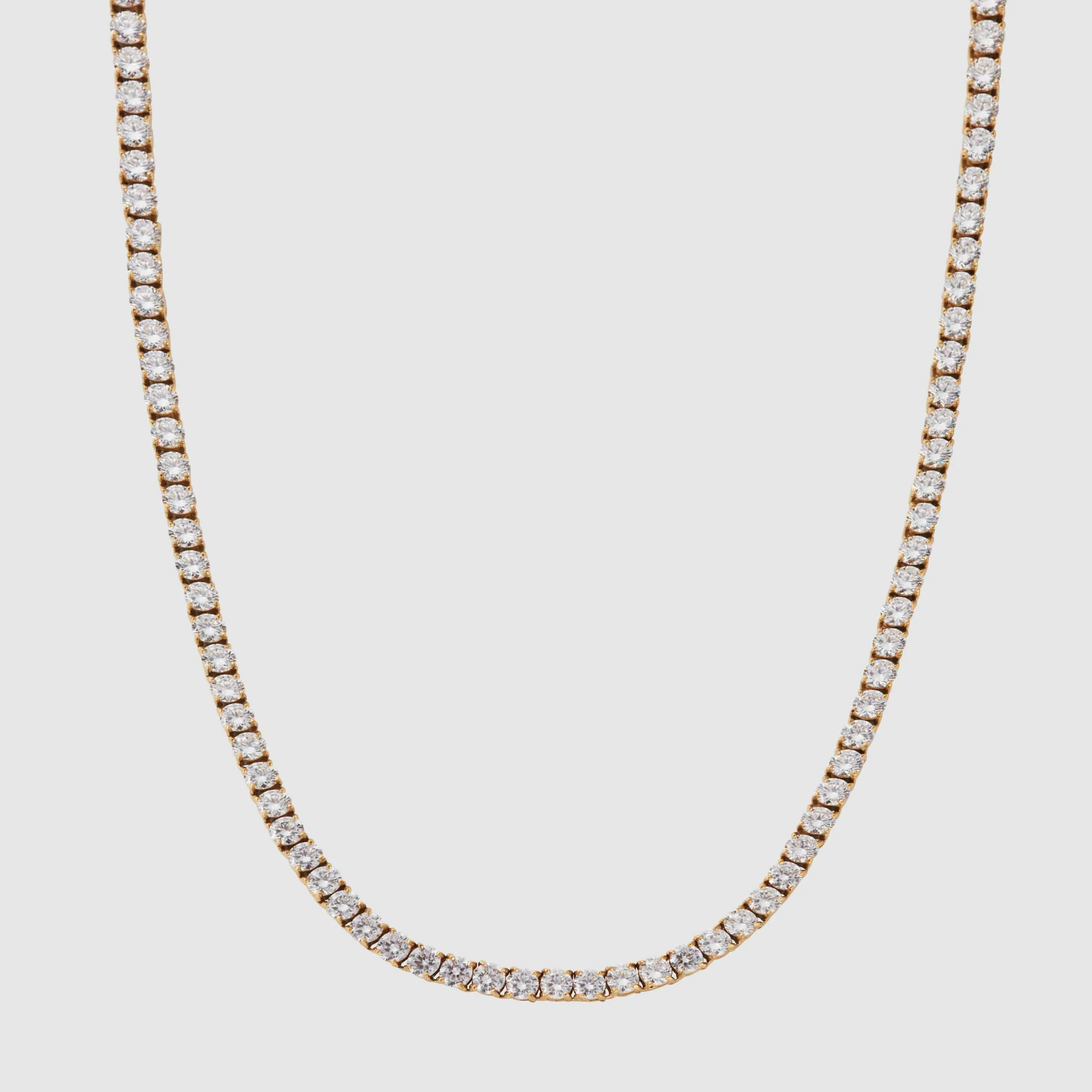 Tennis Chain (Gold) 5mm