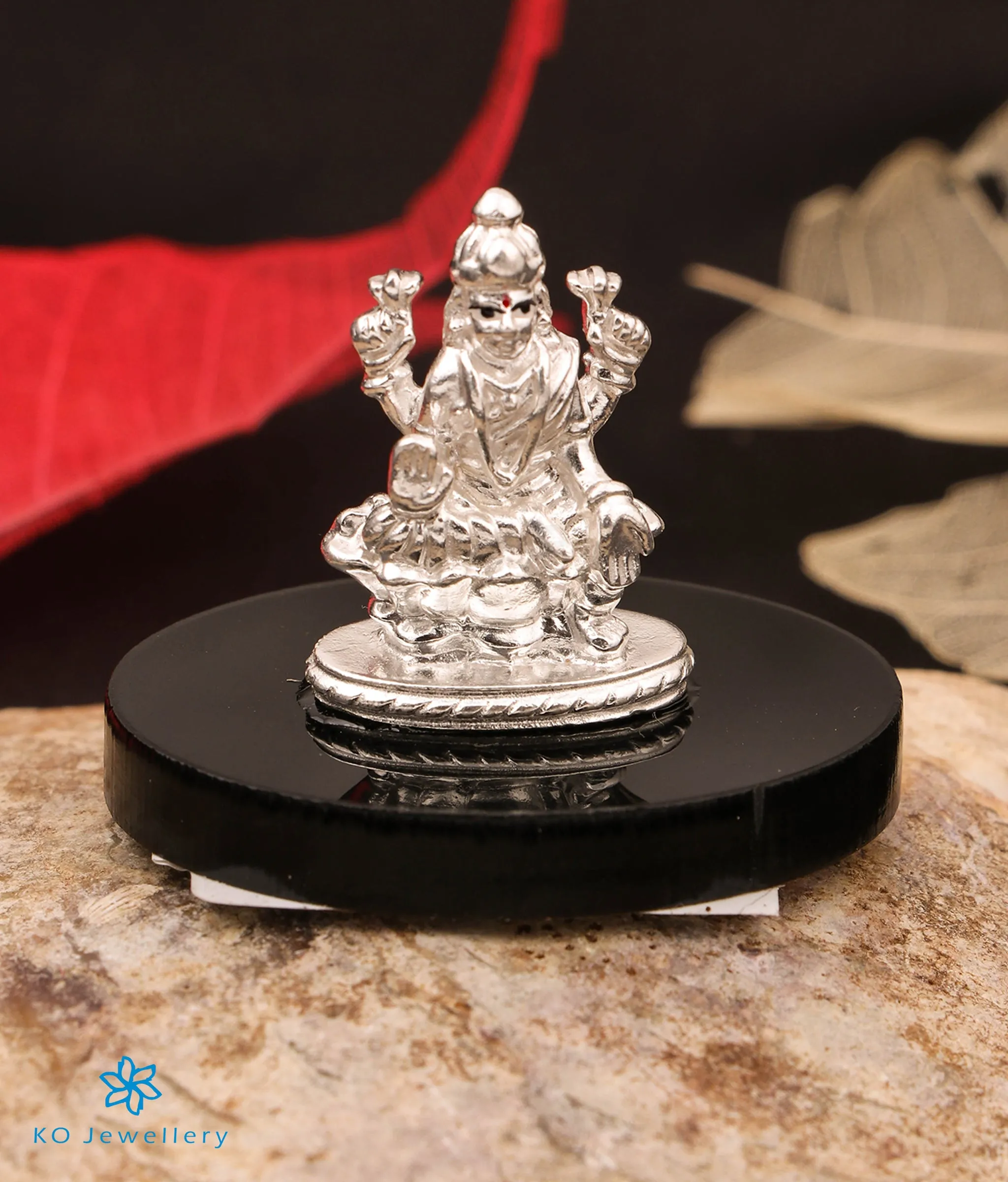 The Aadishree Silver Lakshmi Idol