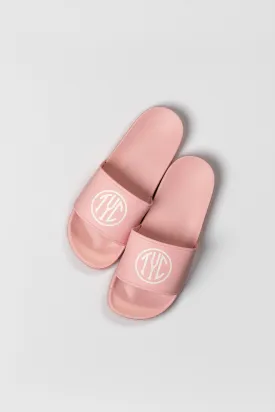 TYC Slides - Pink & White