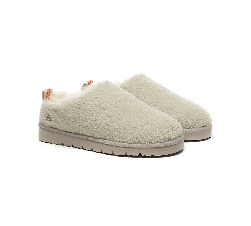 UGG Slippers Sheepskin Wool Plush Ankle Booties Teddycozy