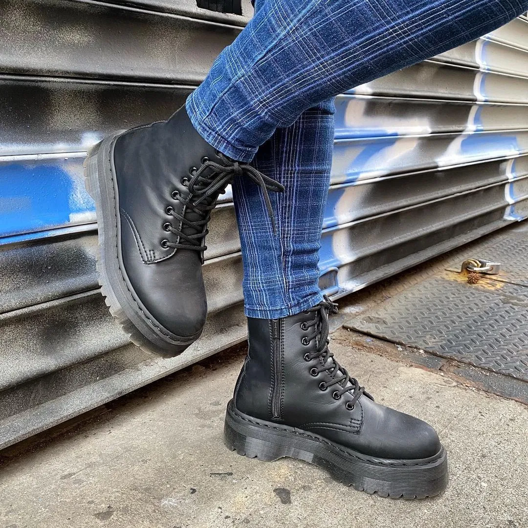 Vegan Jadon II in Black from Dr. Martens