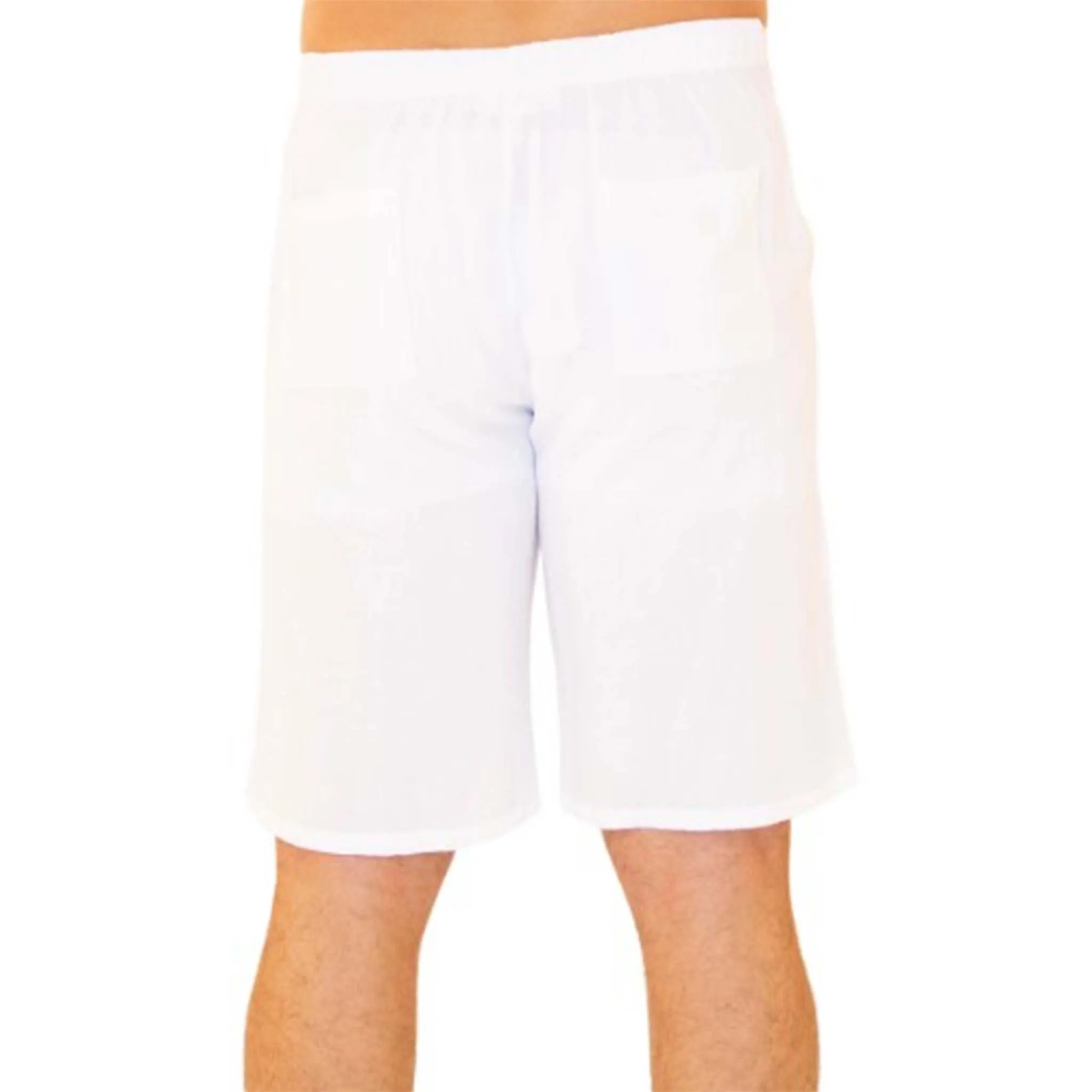 White Resort Wear Shorts