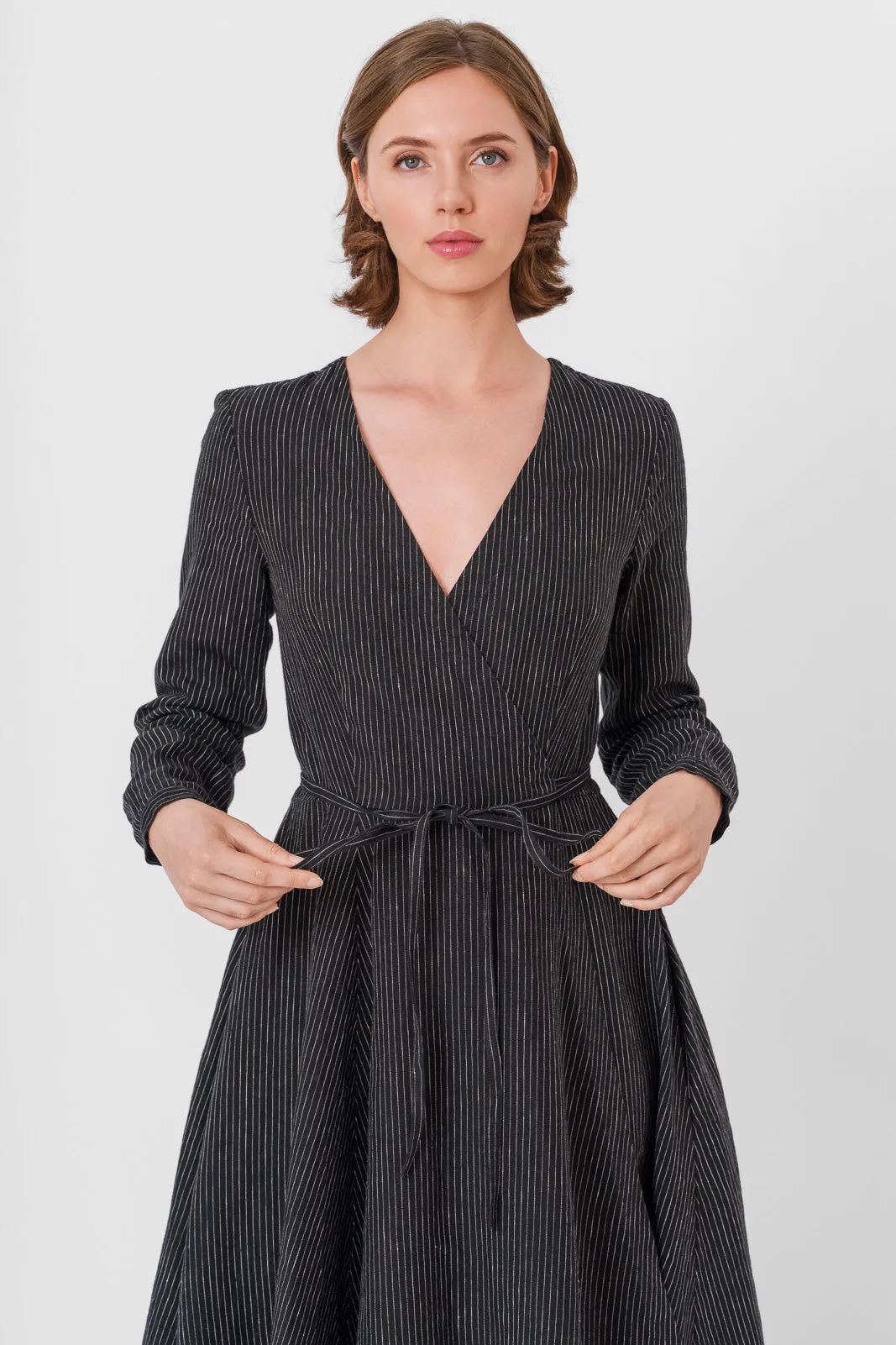 Wrap Dress, Long Sleeve